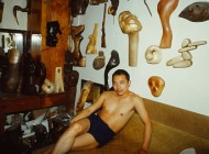 Wang Keping, Beijing 1980; Photo:  Gail Pellett