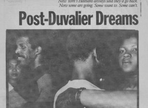 Post Duvalier Dreams